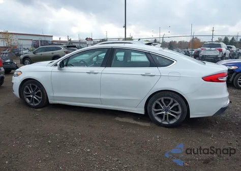 2019 Ford Fusion Sel из США, поврежденный, VIN 3FA6P0CD3KR150729